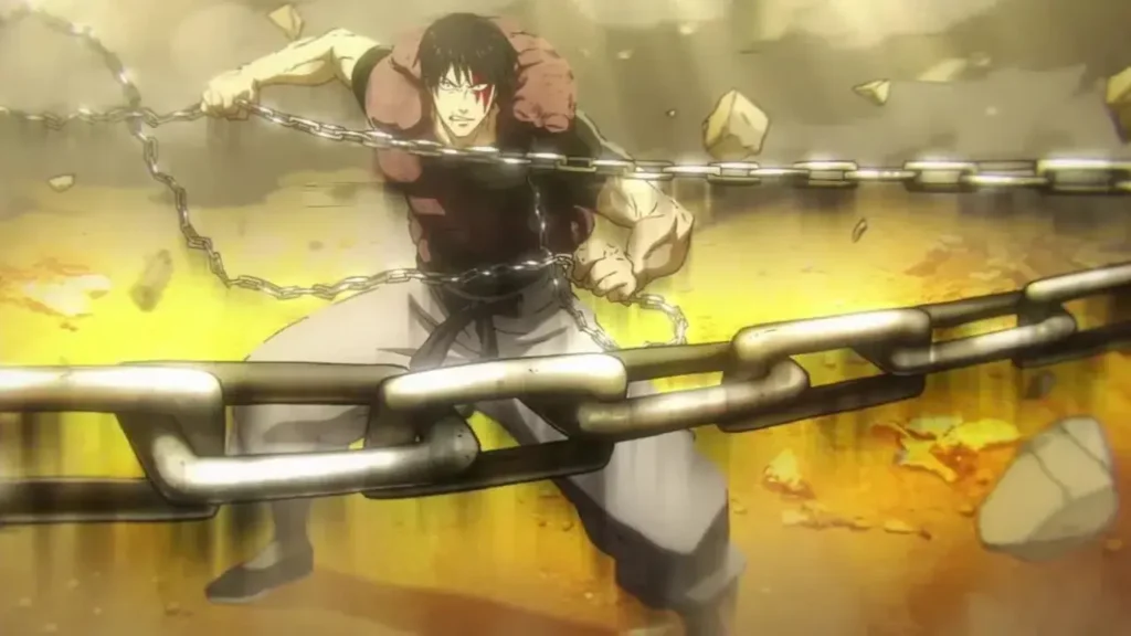 Weapons Hidden Inside a Cursed Spirit JJk Toji